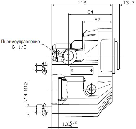 Габаритный чертеж